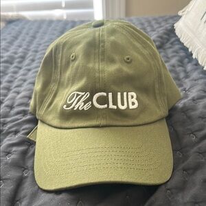 Olive Green 'The Club' Baseball Cap